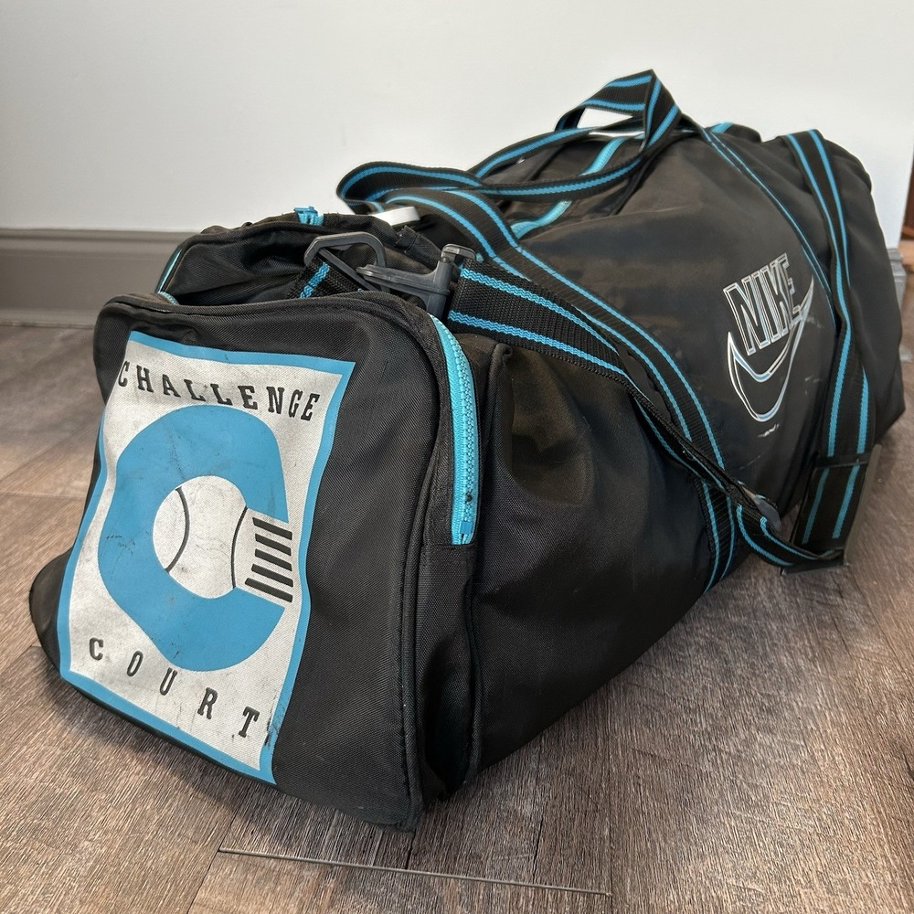 Nike Challenge Court Duffle Bags Tennis‎ Agassi Mcenroe Vintage 90s